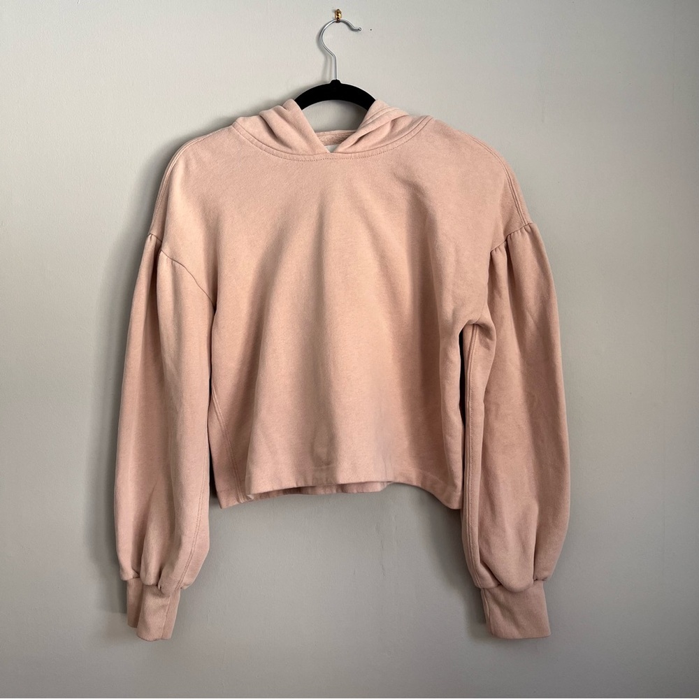 Abercrombie & Fitch Soft A&F Collection Tan Hoodie Size Small Camel Pullover